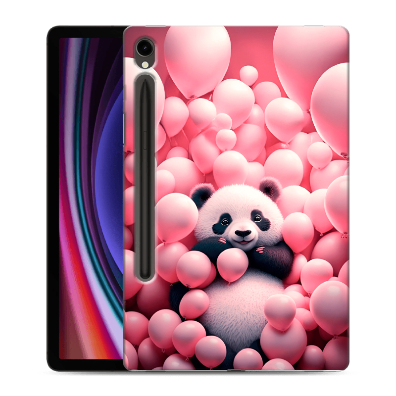 Силиконовый чехол на Samsung Galaxy Tab S9 с принтом Панда Силиконовый чехол на Samsung Galaxy Tab S9 с принтом Панда