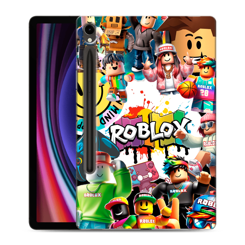 Силиконовый чехол на Samsung Galaxy Tab S9 с принтом Roblox Роблокс Силиконовый чехол на Samsung Galaxy Tab S9 с принтом Roblox Роблокс