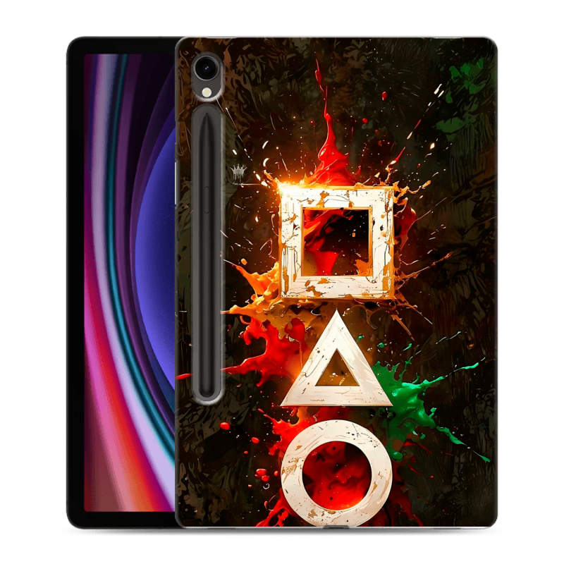 Силиконовый чехол на Samsung Galaxy Tab S9 с принтом Squid Game Игра кальмара Силиконовый чехол на Samsung Galaxy Tab S9 с принтом Squid Game Игра кальмара