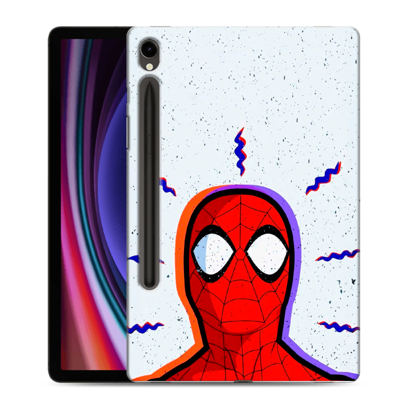 Силиконовый чехол на Samsung Galaxy Tab S9 с принтом Spiderman Человек паук Силиконовый чехол на Samsung Galaxy Tab S9 с принтом Spiderman Человек паук
