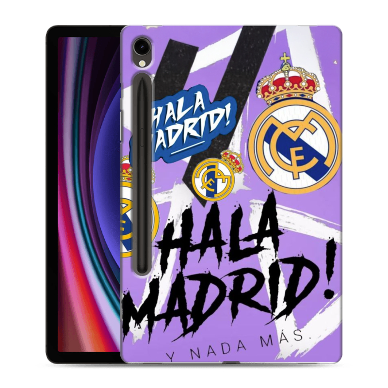 Силиконовый чехол на Samsung Galaxy Tab S9 с принтом Real Madrid Реал Мадрид Силиконовый чехол на Samsung Galaxy Tab S9 с принтом Real Madrid Реал Мадрид