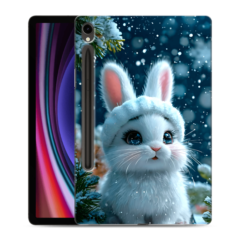 Силиконовый чехол на Samsung Galaxy Tab S9 с принтом Новый год Силиконовый чехол на Samsung Galaxy Tab S9 с принтом Новый год