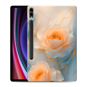 Силиконовый чехол на планшета Samsung Galaxy Tab S9 Plus с принтом Женский Силиконовый чехол на планшета Samsung Galaxy Tab S9 Plus с принтом Женский