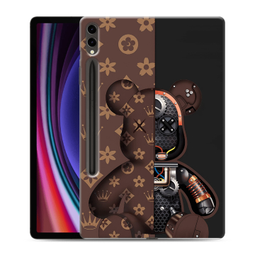 Силиконовый чехол на Samsung Galaxy Tab S9 Plus с принтом Луи робот