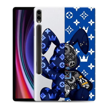 Силиконовый чехол на Samsung Galaxy Tab S9 Plus с принтом Луи робот