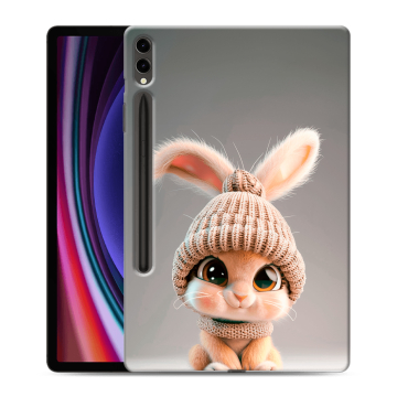 Силиконовый чехол на Samsung Galaxy Tab S9 Plus с принтом Кролик Силиконовый чехол на Samsung Galaxy Tab S9 Plus с принтом Кролик
