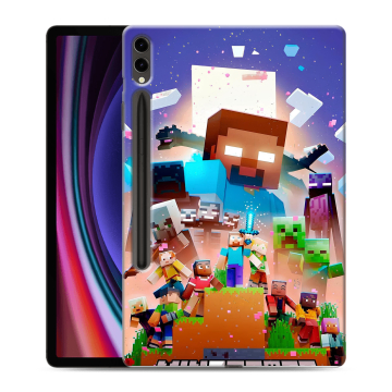 Силиконовый чехол на Samsung Galaxy Tab S9 Plus с принтом Майнкрафт Minecraft Силиконовый чехол на Samsung Galaxy Tab S9 Plus с принтом Майнкрафт Minecraft