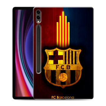Силиконовый чехол на Samsung Galaxy Tab S9 Plus с принтом Барселона Barcelona