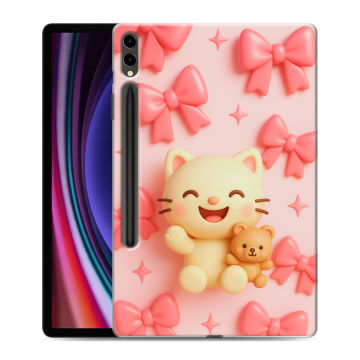Силиконовый чехол на Samsung Galaxy Tab S9 Plus с принтом для девочек