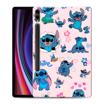 Силиконовый чехол на Samsung Galaxy Tab S9 Plus с принтом Лило и Стич