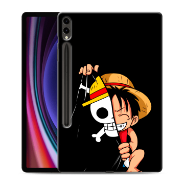 Силиконовый чехол на Samsung Galaxy Tab S9 Plus с принтом One Piece Ван Пис