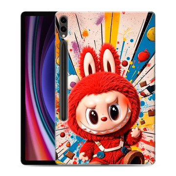 Силиконовый чехол на Samsung Galaxy Tab S9 Plus с принтом Labubu Лабубу