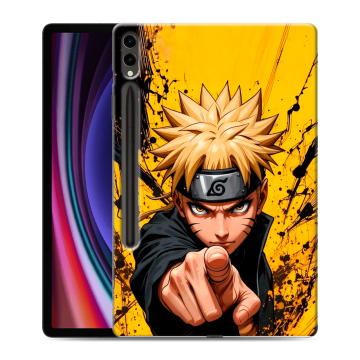Силиконовый чехол на Samsung Galaxy Tab S9 Plus с принтом Naruto Наруто
