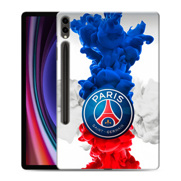 Силиконовый чехол на Samsung Galaxy Tab S9 Plus с принтом PSG ПСЖ