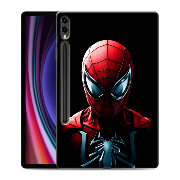 Силиконовый чехол на Samsung Galaxy Tab S9 Plus с принтом Spiderman Человек паук