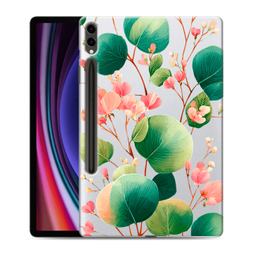 Силиконовый чехол на Samsung Galaxy Tab S9 Plus с принтом женский