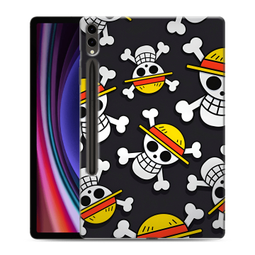 Силиконовый чехол на Samsung Galaxy Tab S9 Plus с принтом One Piece Ван Пис