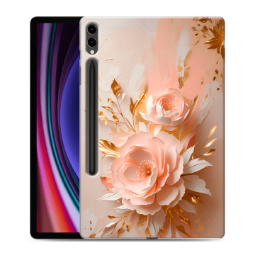 Силиконовый чехол на Samsung Galaxy Tab S9 Plus с принтом женский