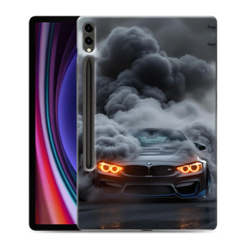 Силиконовый чехол на Samsung Galaxy Tab S9 Plus с принтом BMW БМВ Силиконовый чехол на Samsung Galaxy Tab S9 Plus с принтом BMW БМВ