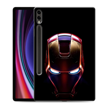 Силиконовый чехол на Samsung Galaxy Tab S9 Plus с принтом IronMan Железный человек