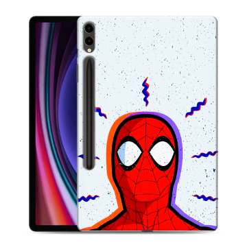 Силиконовый чехол на Samsung Galaxy Tab S9 Plus с принтом Spiderman Человек паук