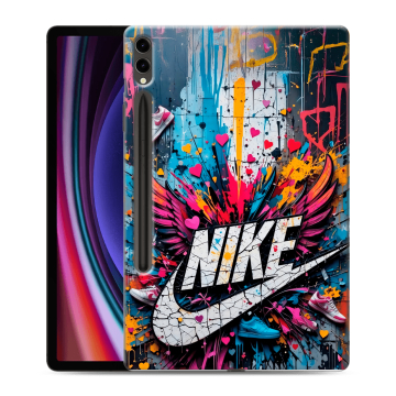 Силиконовый чехол на Samsung Galaxy Tab S9 Plus с принтом Nike Найк