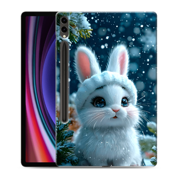 Силиконовый чехол на Samsung Galaxy Tab S9 Plus с принтом Новый год