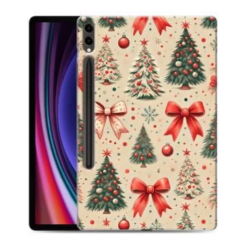 Силиконовый чехол на Samsung Galaxy Tab S9 Plus с принтом Новый год