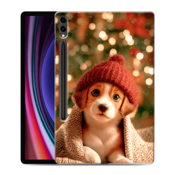 Силиконовый чехол на Samsung Galaxy Tab S9 Plus с принтом Новый год