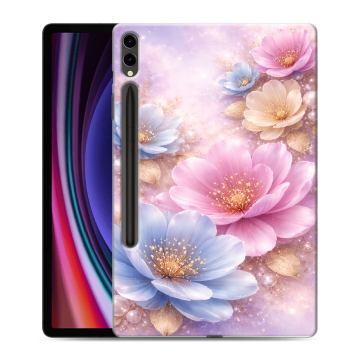 Силиконовый чехол на Samsung Galaxy Tab S9 Plus с принтом женский