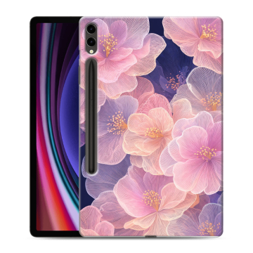 Силиконовый чехол на Samsung Galaxy Tab S9 Plus с принтом женский