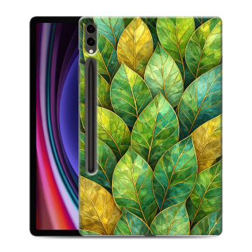 Силиконовый чехол на Samsung Galaxy Tab S9 Plus с принтом женский