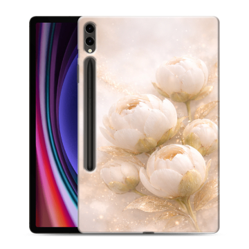Силиконовый чехол на Samsung Galaxy Tab S9 Plus с принтом женский