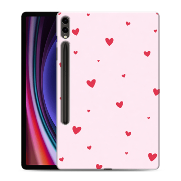 Силиконовый чехол на Samsung Galaxy Tab S9 Plus с принтом для девочек