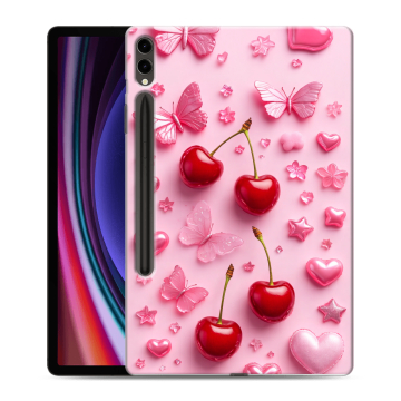 Силиконовый чехол на Samsung Galaxy Tab S9 Plus с принтом для девочек