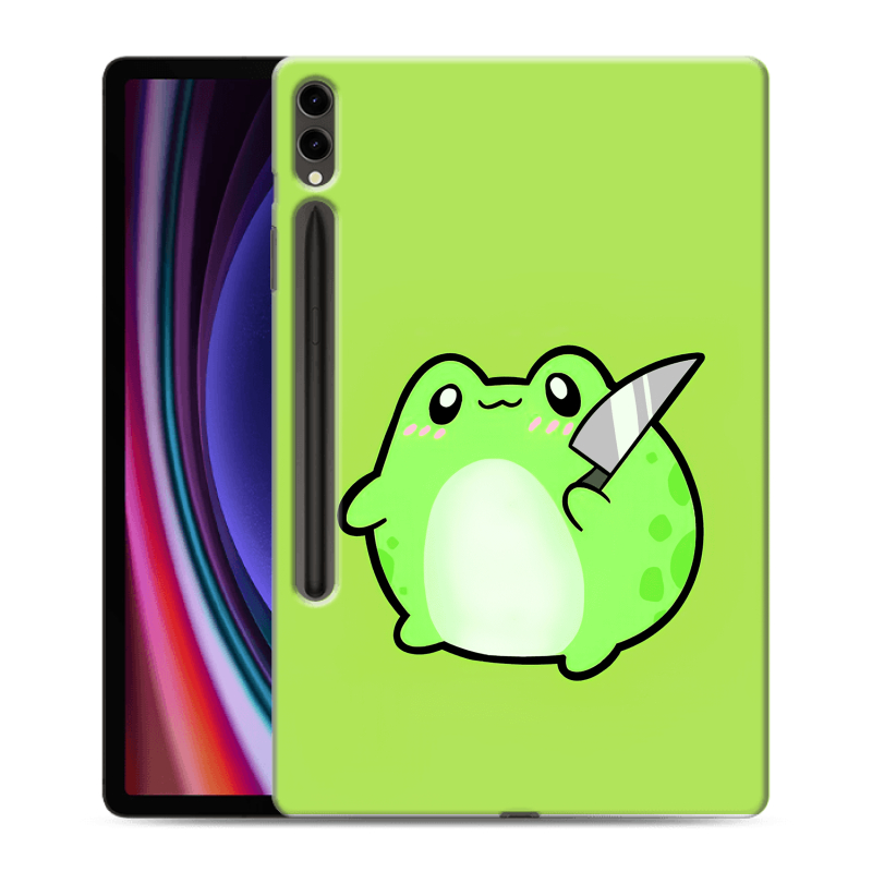 Силиконовый чехол на Samsung Galaxy Tab S9 Plus с принтом Лягушенок Силиконовый чехол на Samsung Galaxy Tab S9 Plus с принтом Лягушенок