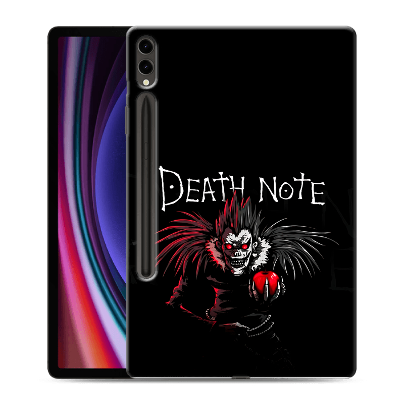 Силиконовый чехол на Samsung Galaxy Tab S9 Plus с принтом Death note Тетрадь смерти Силиконовый чехол на Samsung Galaxy Tab S9 Plus с принтом Death note Тетрадь смерти
