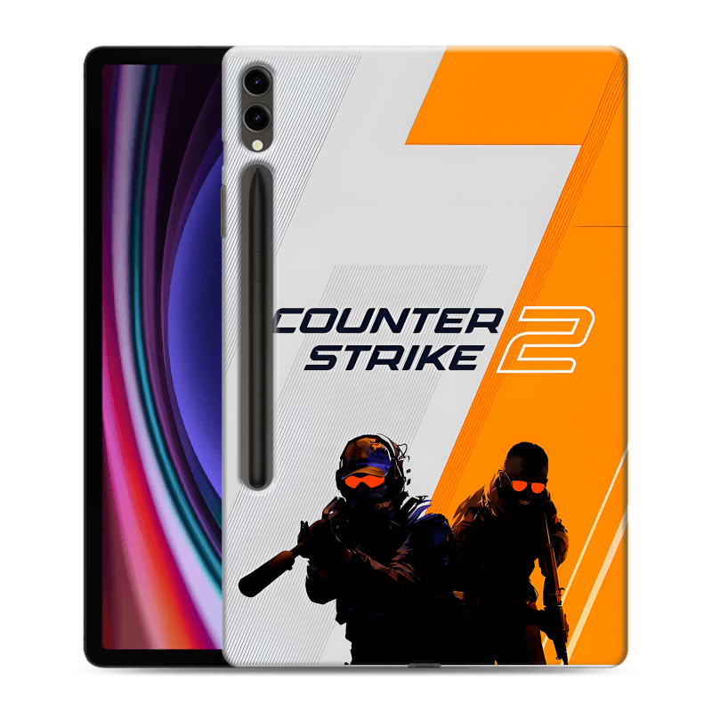Силиконовый чехол на Samsung Galaxy Tab S9 Plus с принтом Counter Strike Силиконовый чехол на Samsung Galaxy Tab S9 Plus с принтом Counter Strike