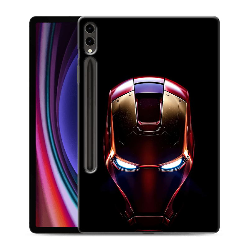 Силиконовый чехол на Samsung Galaxy Tab S9 Plus с принтом IronMan Железный человек Силиконовый чехол на Samsung Galaxy Tab S9 Plus с принтом IronMan Железный человек