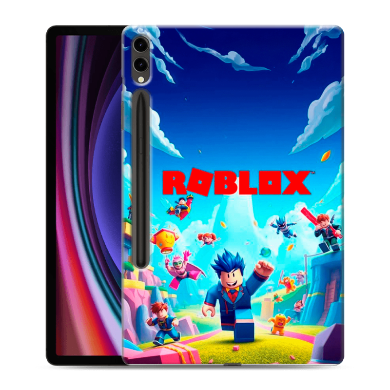 Силиконовый чехол на Samsung Galaxy Tab S9 Plus с принтом Roblox Роблокс Силиконовый чехол на Samsung Galaxy Tab S9 Plus с принтом Roblox Роблокс