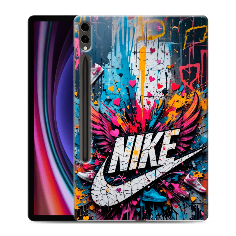 Силиконовый чехол на Samsung Galaxy Tab S9 Plus с принтом Nike Найк Силиконовый чехол на Samsung Galaxy Tab S9 Plus с принтом Nike Найк