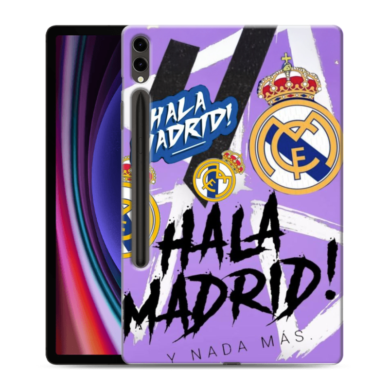 Силиконовый чехол на Samsung Galaxy Tab S9 Plus с принтом Real Madrid Реал Мадрид Силиконовый чехол на Samsung Galaxy Tab S9 Plus с принтом Real Madrid Реал Мадрид