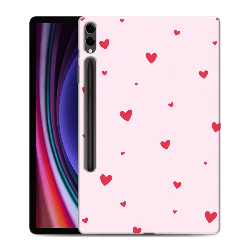 Силиконовый чехол на Samsung Galaxy Tab S9 Plus с принтом для девочек Силиконовый чехол на Samsung Galaxy Tab S9 Plus с принтом для девочек