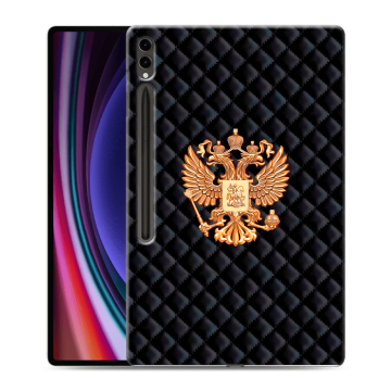 Силиконовый чехол на Samsung Galaxy Tab S9 Ultra с принтом Герб России принт Силиконовый чехол на Samsung Galaxy Tab S9 Ultra с принтом Герб России принт