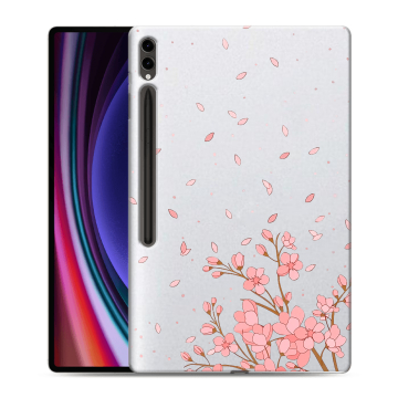 Силиконовый чехол на Samsung Galaxy Tab S9 Ultra с принтом Ветка сакуры Силиконовый чехол на Samsung Galaxy Tab S9 Ultra с принтом Ветка сакуры