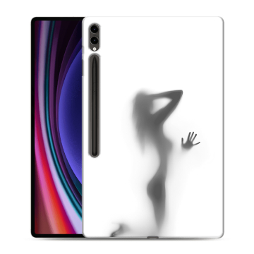Силиконовый чехол на Samsung Galaxy Tab S9 Ultra с принтом Силуэт