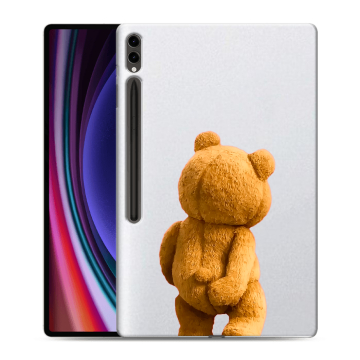 Силиконовый чехол на Samsung Galaxy Tab S9 Ultra с принтом Медведь Силиконовый чехол на Samsung Galaxy Tab S9 Ultra с принтом Медведь