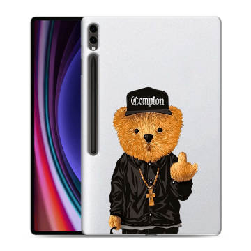 Силиконовый чехол на Samsung Galaxy Tab S9 Ultra с принтом Плюшевый медведь Силиконовый чехол на Samsung Galaxy Tab S9 Ultra с принтом Плюшевый медведь