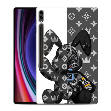 Силиконовый чехол на Samsung Galaxy Tab S9 Ultra с принтом Луи робот Силиконовый чехол на Samsung Galaxy Tab S9 Ultra с принтом Луи робот