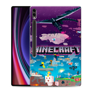 Силиконовый чехол на Samsung Galaxy Tab S9 Ultra с принтом Майнкрафт Minecraft Силиконовый чехол на Samsung Galaxy Tab S9 Ultra с принтом Майнкрафт Minecraft